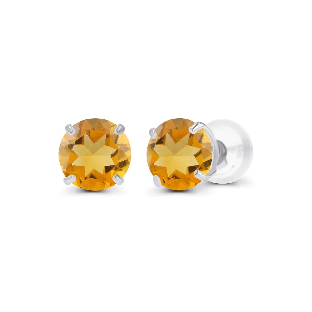 10k Solid Gold Natural Earrings
